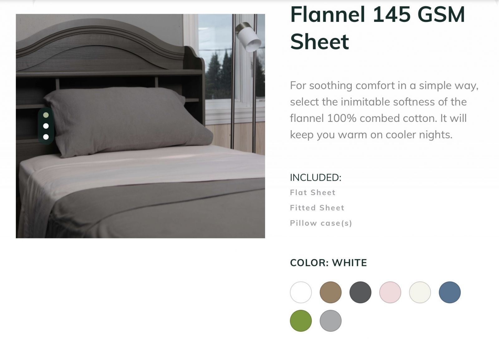 Custom flannel sheets for sale in Ontario Canada