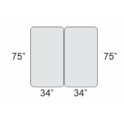 Who can make a pair of 34 inch by 75 inch custom mattresses that are different comforts? Who can make a pair of 34 inch by 75 inch custom mattresses that are different comforts?