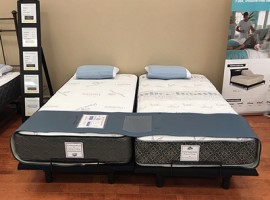 Split King Wired Adjustable Bed