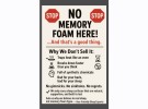 European Memory Lane Two Sided Mattress European Memory Lane Two Sided Mattress