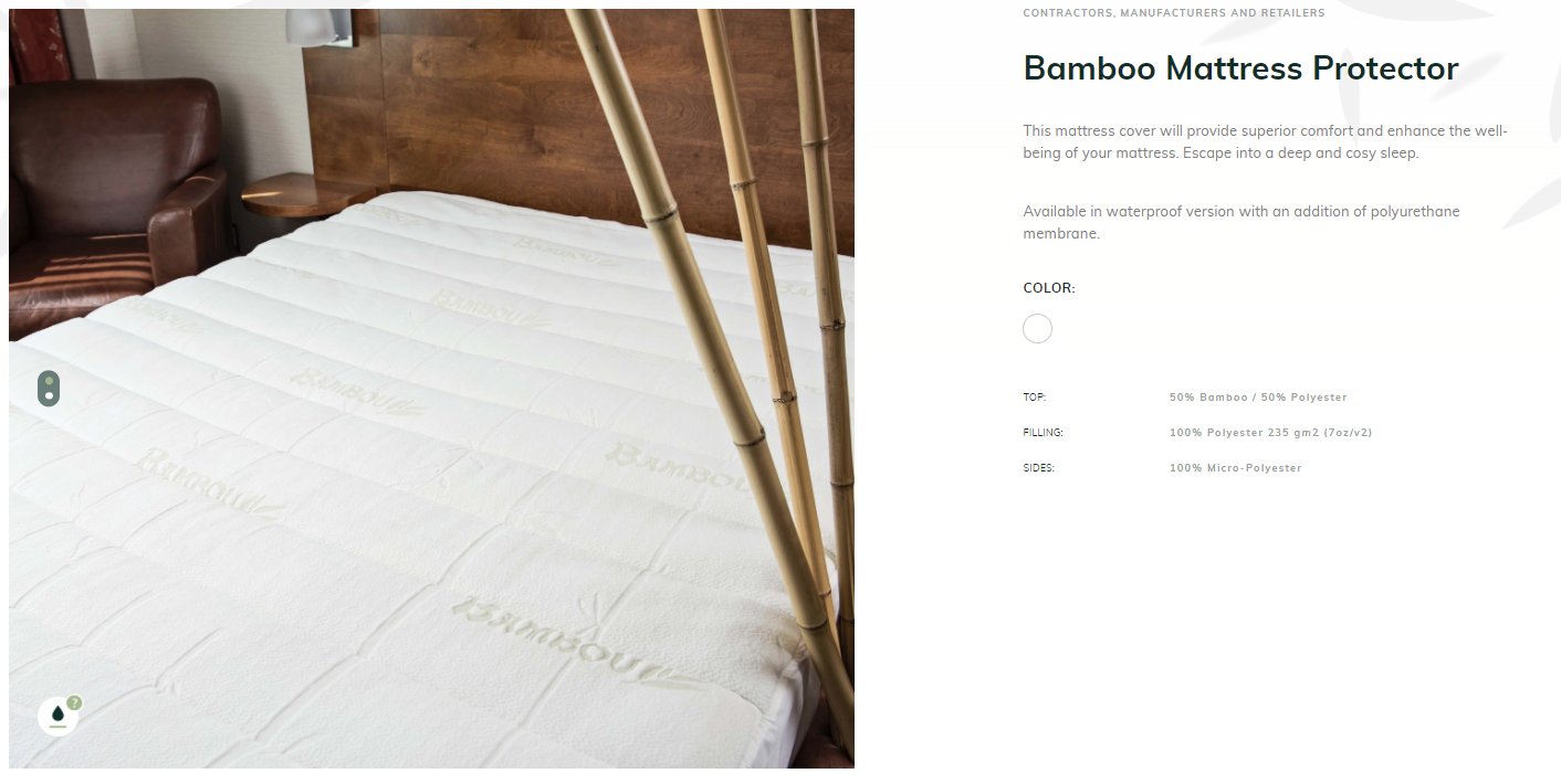 Custom size bamboo mattress cover store in Mississauga, Ontario, Canada